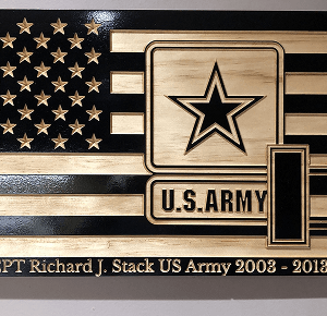Engraved Military Plaques
