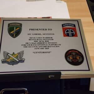 Thank You Plaque