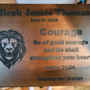 Wooden Box (for Bible)